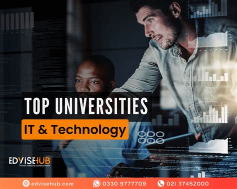 Top Universities For IT Technology Edvise Hub