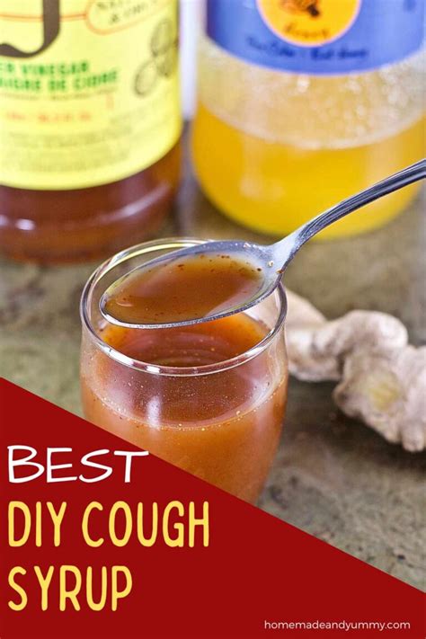 Kitchen Remedy Cough Syrup Homemade Yummy