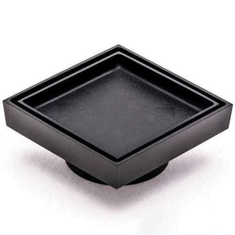 Подов сифон с клапан против миризми MAGdrain DUO WC02G60-O, Черен мат