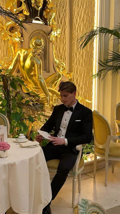 Devon Broughton Gentleman Aesthetic Blonde Guys Elegant Man