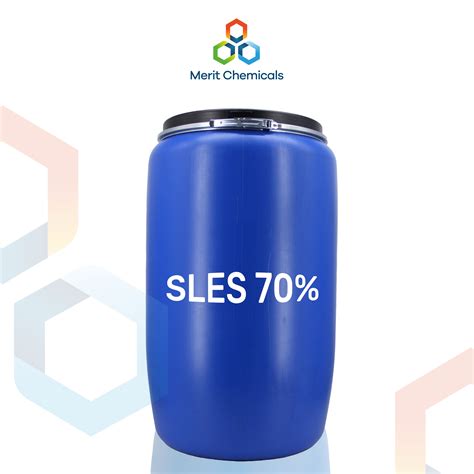 The Sodium Laureth Sulfate Sles 70 Anionic Surfactants Viscous Liquid