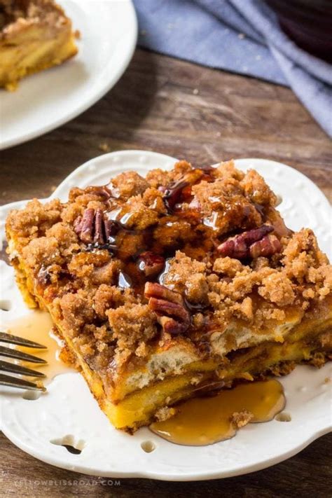 Easy Pumpkin Pie French Toast Bake Not Overnight