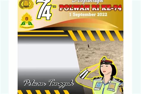 September Hari Polwan Ke Berikut Link Twibbon Dan Sejarah Di