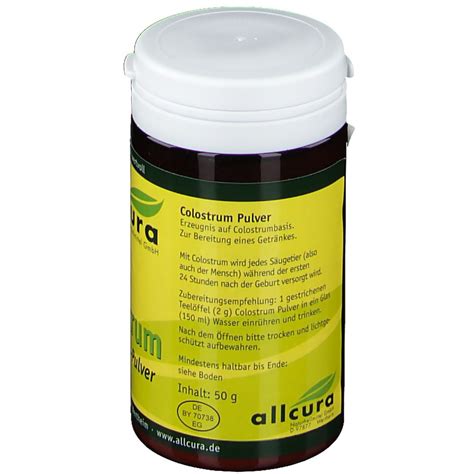 Allcura Colostrum Bio Pulver G Shop Apotheke