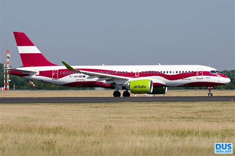 DUSinfo Net Picture Air Baltic Airbus A220 300 YL ABN