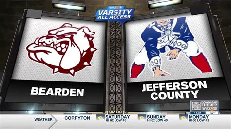 Highlights From The Bearden Vs Jefferson County Game YouTube