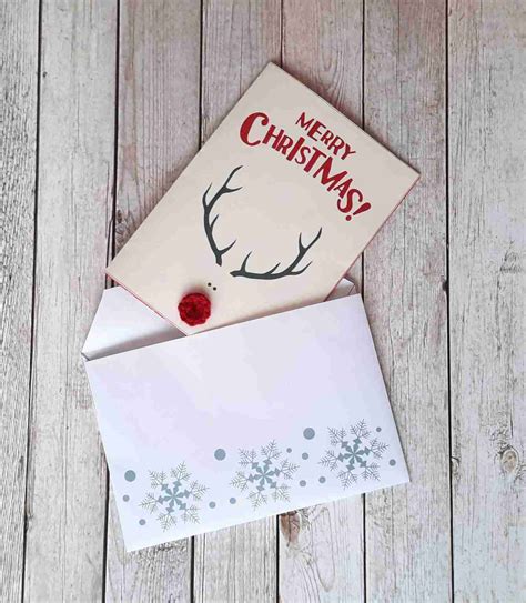 Easy Homemade Christmas Envelope Template [PDF Printable Instantly Yours] - Start Crochet