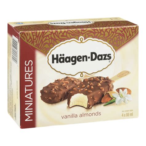 Haagen Dazs Ice Cream Bar Vanilla Almond Whistler Grocery Service