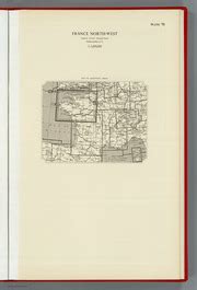 Index To France North West Simple Conic Projection Standard