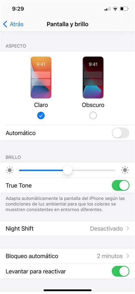 C Mo Ajustar El Brillo Autom Tico Iphone Ipad Y Ipod Touch