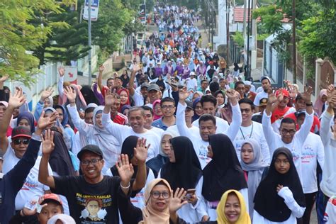 Jalan Sehat Musda Ke Muhammadiyah Dan Aisyiyah Amran Mahmud Harap