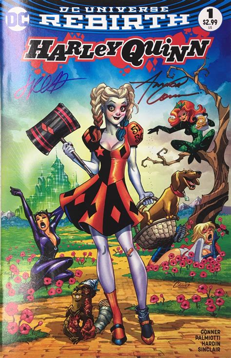 HARLEY QUINN #1 – EMERALD CITY COMICS Variant (Signed) | PaperFilms