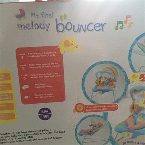 Jual Pliko My First Melody Bouncer Kursi Bangku Tempat Duduk Baby Bayi