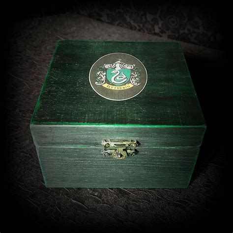 Coffret Bijoux Serpentard Bo Te Musique Harry Potter Slytherin