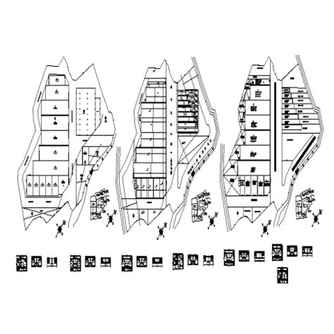 Plan Detail Of An Area Detail D View Cad Mapping Block Autocad File