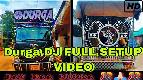 DURGA DJ NEW SETUP FOR KANDHBNDHA GANESH PUJA BHASANI 2023 VIDEOS