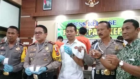 Polisi Tangkap 3 Pengedar Narkoba Di Pangkep Ini Barang Buktinya