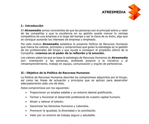 Ejemplos Prácticos De Políticas De Personal En La Empresa