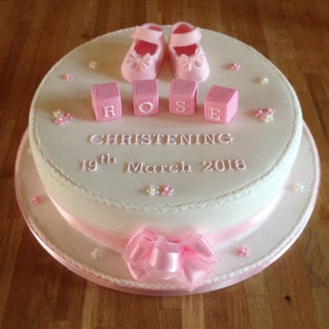 Girls Christening Cake Christening Cake Girls Baby Christening Cakes