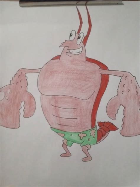 Larry The Lobster Spongebob Squarepants By Xxghostsixxx On Deviantart