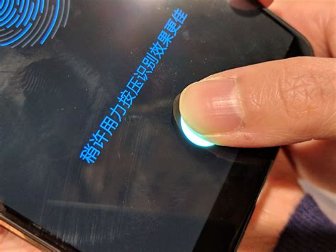 First Phone With In Screen Fingerprint Sensor Feels Right Toms Guide