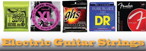 How To Choose Strings For Your Guitar Or Bass Best Brands Size