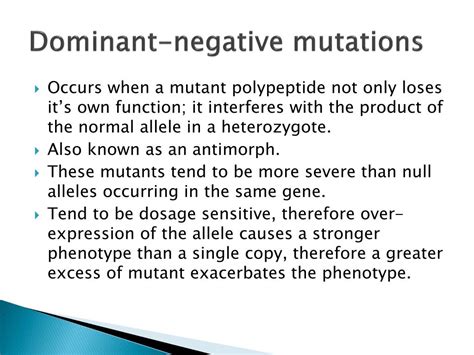 PPT Patterns Of Inheritance Dominant Disorders PowerPoint