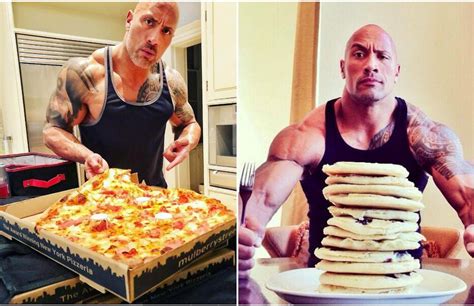 Dwayne The Rock Johnson Inside Wwe Legends Daily 8000 Calorie Diet