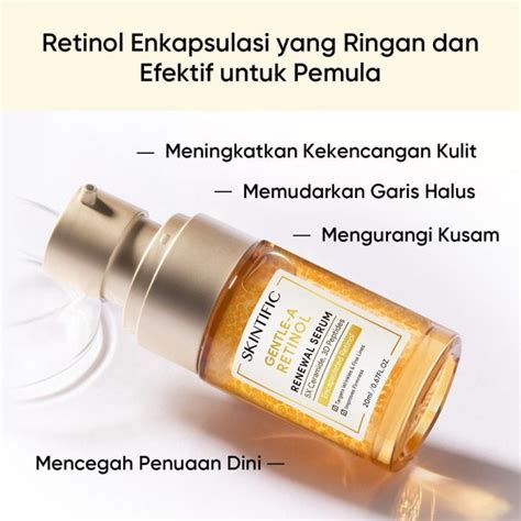 Skintific Gentle A Retinol Renewal Serum Ukhti Osaka