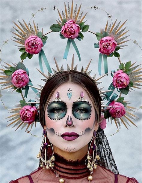 Les Plus Beaux Maquillages Dia De Los Muertos Elle Beau Maquillage