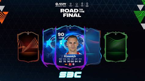 Fc Sbc Joshua Kimmich Rttf Ucl Road To The Final Fifaultimateteam