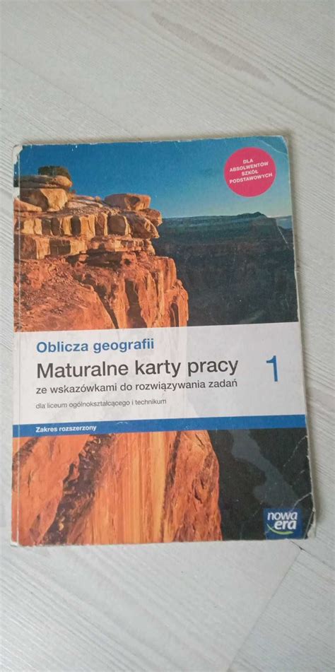 Maturalne Karty Pracy Oblicza Geografii Zakres Rozszerzony Radom Olx Pl