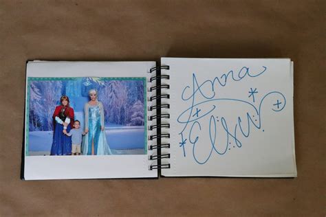 DIY Disney Autograph Book - Re-Fabbed