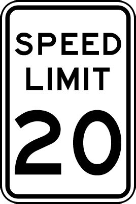 Speed Limit Signs – In Stock & Ready to Ship