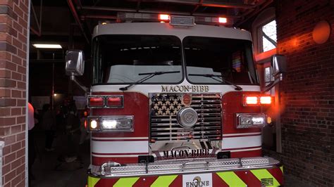 Macon Bibb Fire Department Unveils New Fire Engine