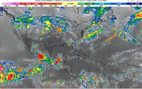 Este sábado se esperan lluvias puntuales intensas con rachas de 60 a 70