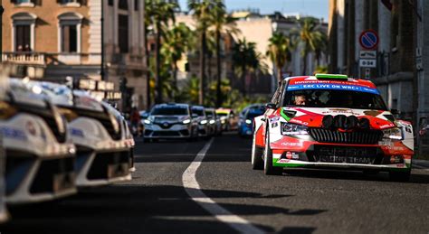 Record Europeo Di Iscritti Per Il Rally Di Roma Capitale Equipaggi