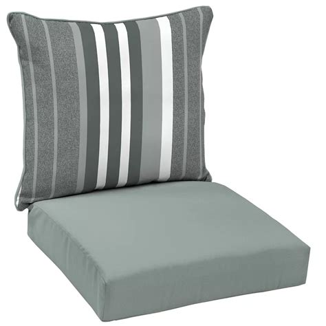 Hampton Bay Coussin Pour Chaise Longue Profonde D Ext Rieur Deux