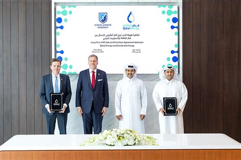 Qatarenergy Excelerate Energy Signed Year Agreement To Supply