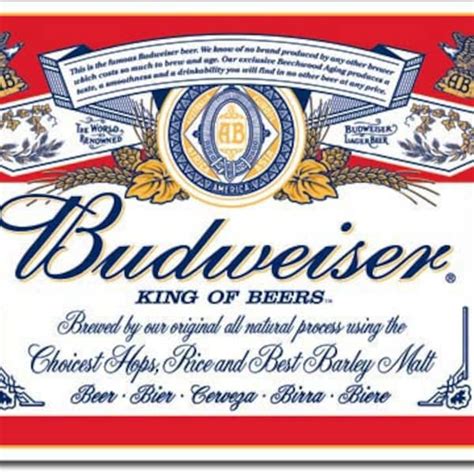 Budweiser Man Cave Etsy