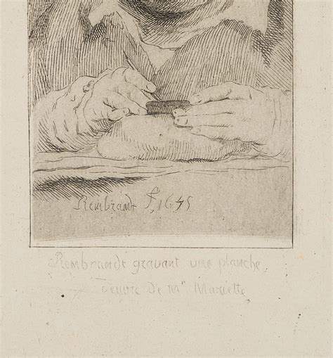 Sold Price After Rembrandt 1606 Rembrandt While Etching Around 1800 Etching March 6