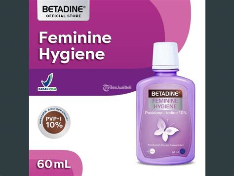 Betadine Feminine Hygiene Pembersih Kewanitaan 60ml Di Jakarta Utara