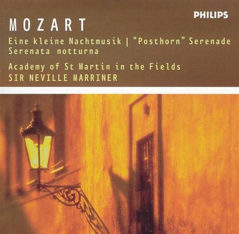 Mozart Eine Kleine Nachtmusik Posthorn Serenade Serenata Notturna