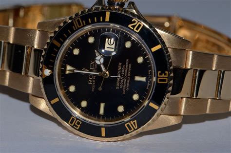 Rolex Submariner 18K Solid Gold Automatic für 17 848 kaufen von einem