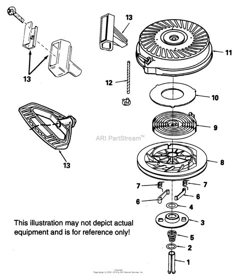 Tecumseh Recoil Starter Assembly Diagram Free Diagram For Student