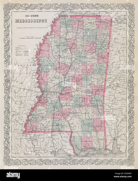 Mississippi Map Hi Res Stock Photography And Images Alamy