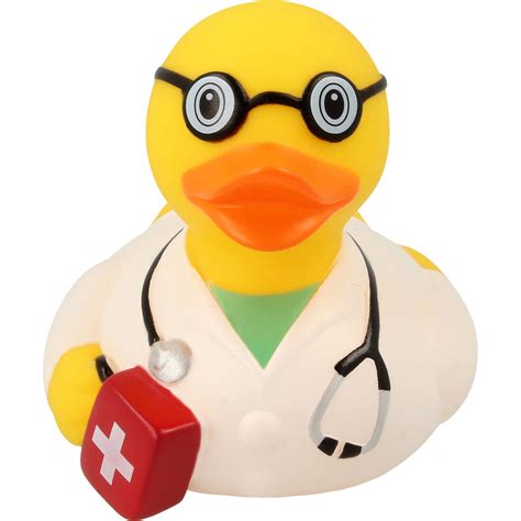 Emergency Doctor Rubber Duck Bath Toy By Lilalu Ducks In The Window