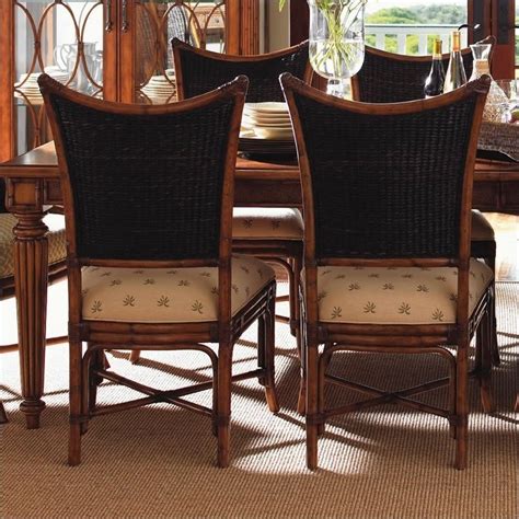 Tommy Bahama Home Island Estate Mangrove Fabric Dining Chair In