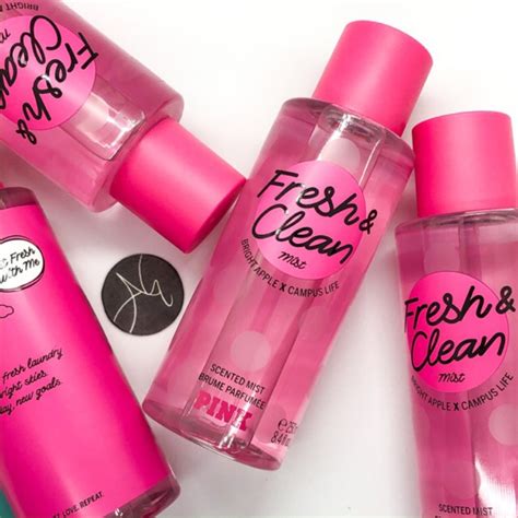 Authentic Victorias Secret Pink Fresh And Clean Body Mist 250ml Shopee