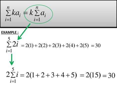 PPT - Sigma Notation PowerPoint Presentation, free download - ID:2606098